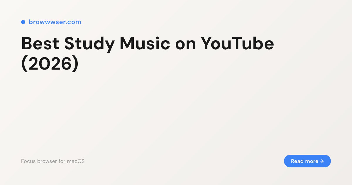 Youtube Study Best Study Music on YouTube (2026)